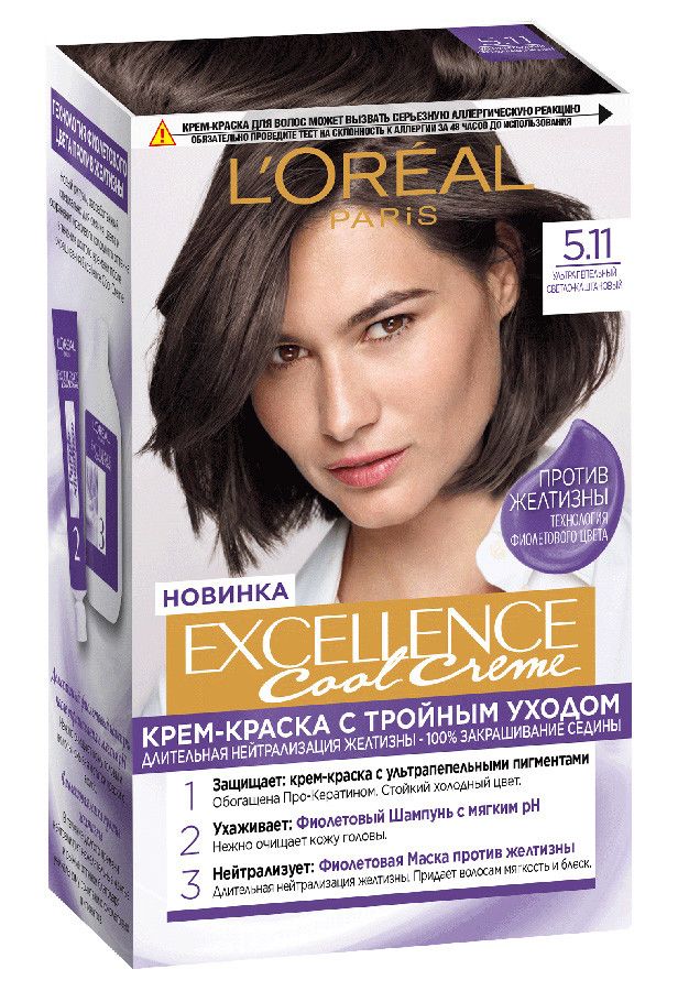 Купить крем краска для волос L Oreal Paris Excellence Cool Creme светло