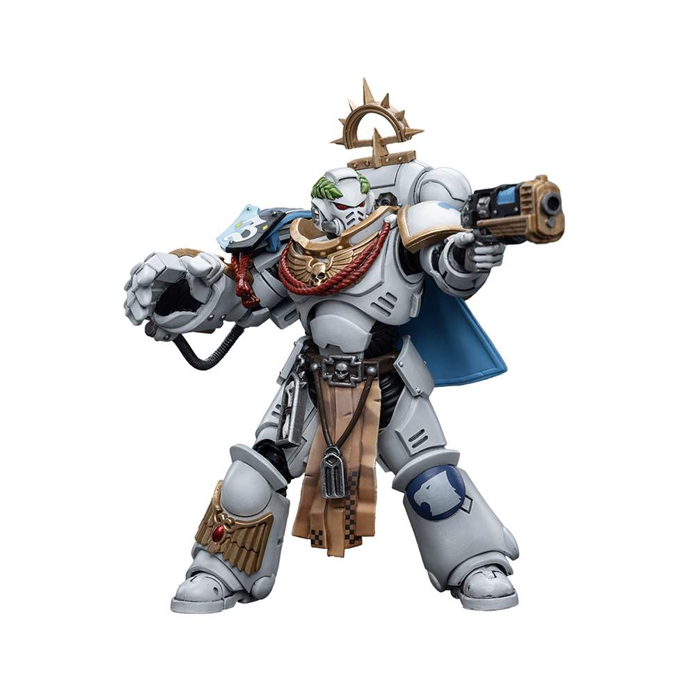 Подвижная фигурка JOYTOY Warhammer 40000 Space Marines White Consuls