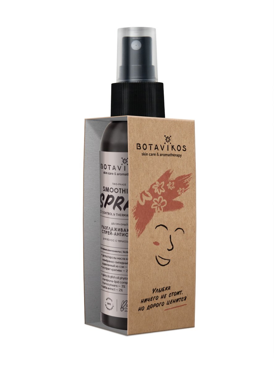 Спрей антистатик Botavikos Smoothing Spray разглаживающий с