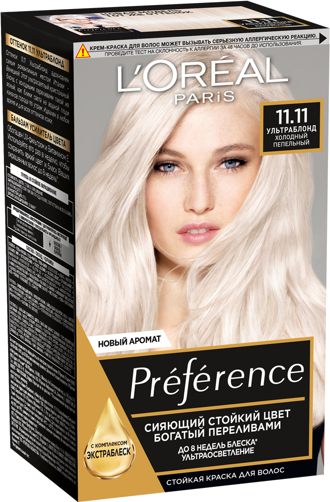 Купить краска для волос L Oreal Paris Preference пепельный ультраблонд