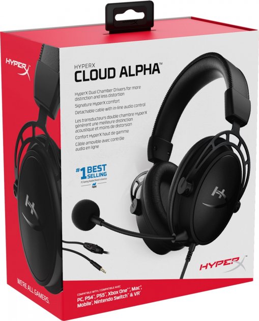 Hyperx Cloud Alpha Black Hx Hsca Bk Ww