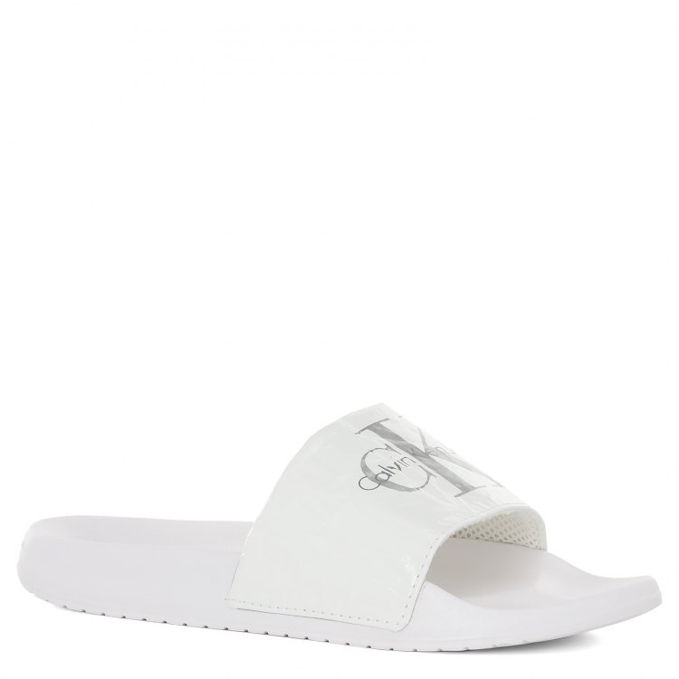 фото Шлепанцы женские calvin klein jeans chantal_1 белые 36 eu