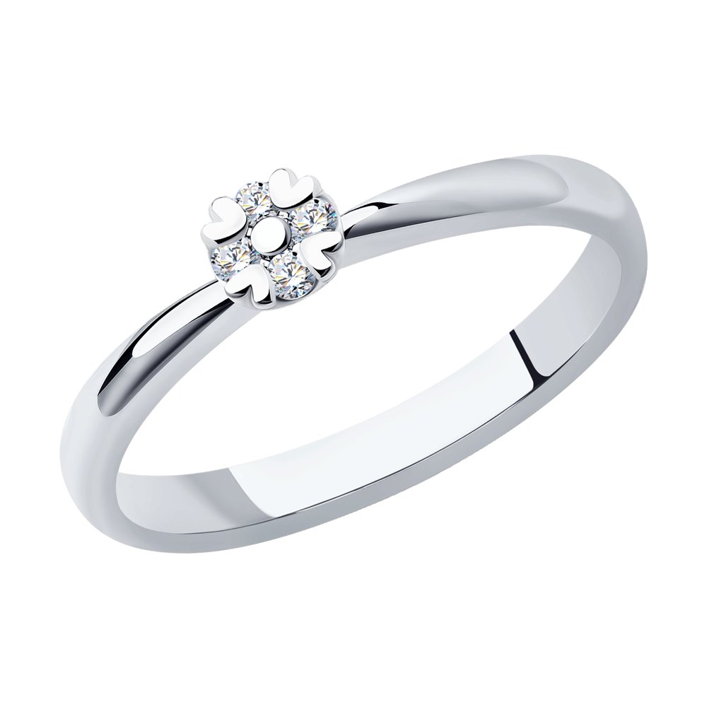 Кольцо помолвочное из белого золота с бриллиантом р. SOKOLOV Diamonds 1012154-3, 1012154-3
Кольцо помолвочное из белого золота с бриллиантом р. SOKOLOV Diamonds 1012154-3, 1012154-3