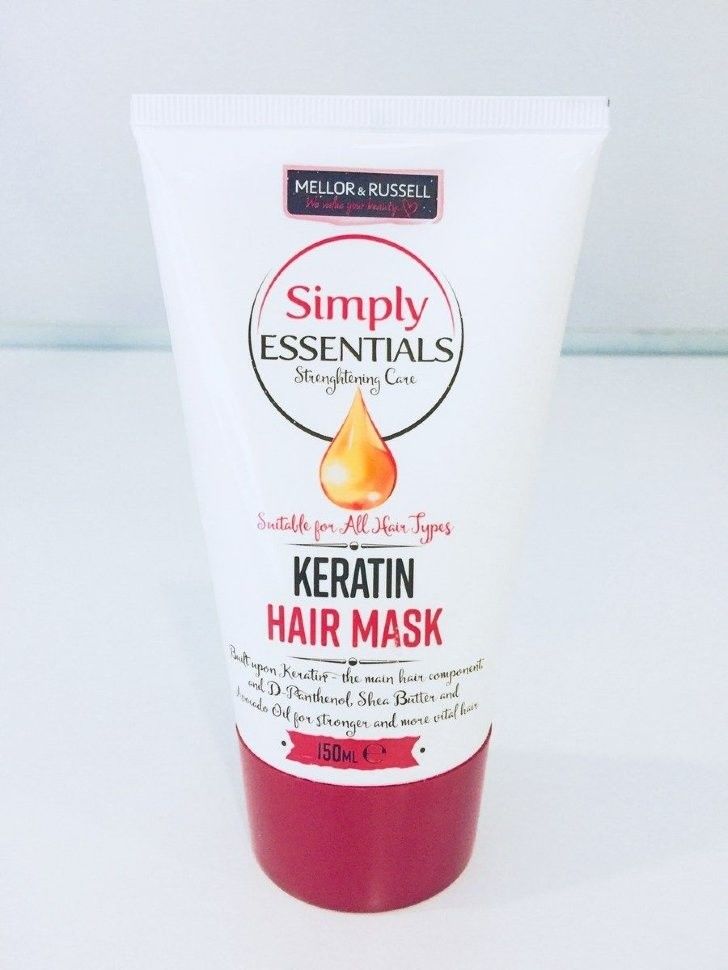 маска для волос Simply Essentials Keratin с укрепляющей формулой Mellor&Russell, 150 мл
маска для волос Simply Essentials Keratin с укрепляющей формулой Mellor&Russell, 150 мл