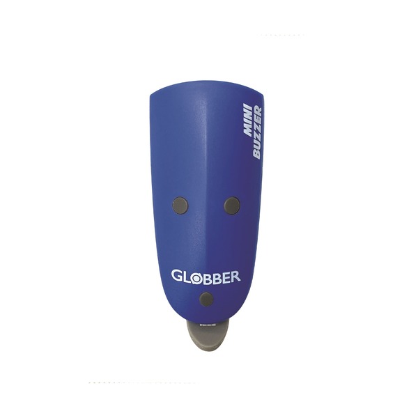 фото Велосипедный фонарь передний globber mini buzzer синий