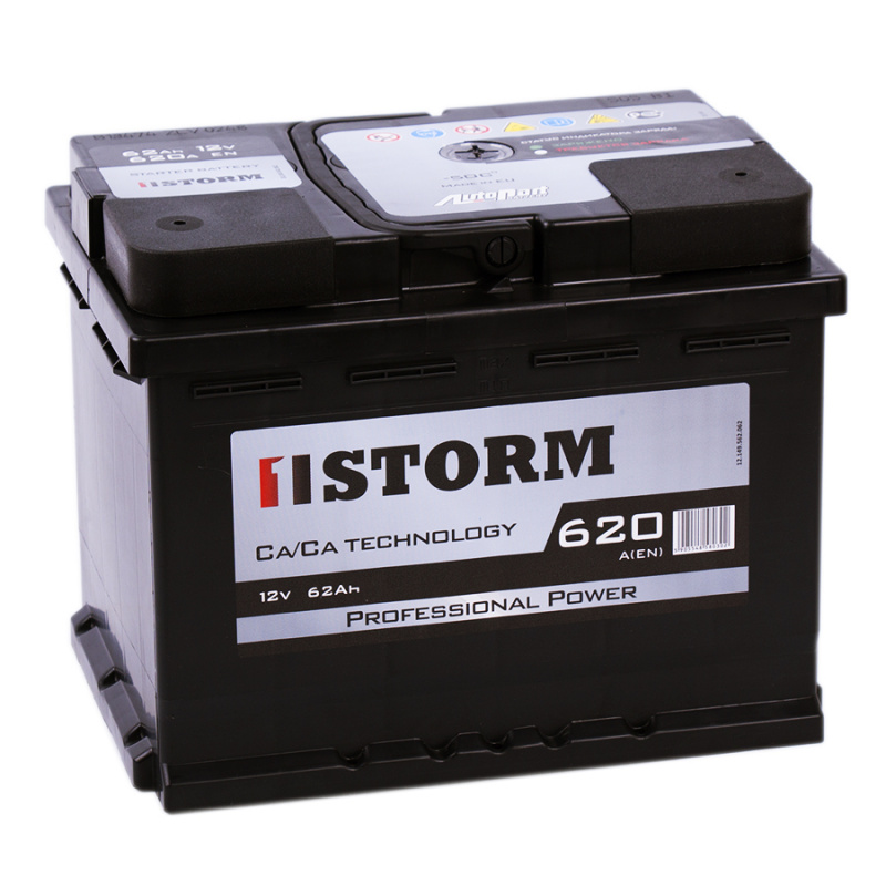 фото Аккумулятор storm 62r 188