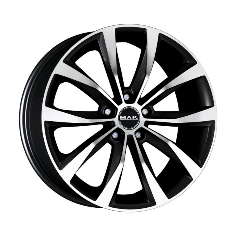 фото Колесный диск mak wolf 7,5/r18 5*112 et42 d76 black mirror [f7580wfbm42vk]