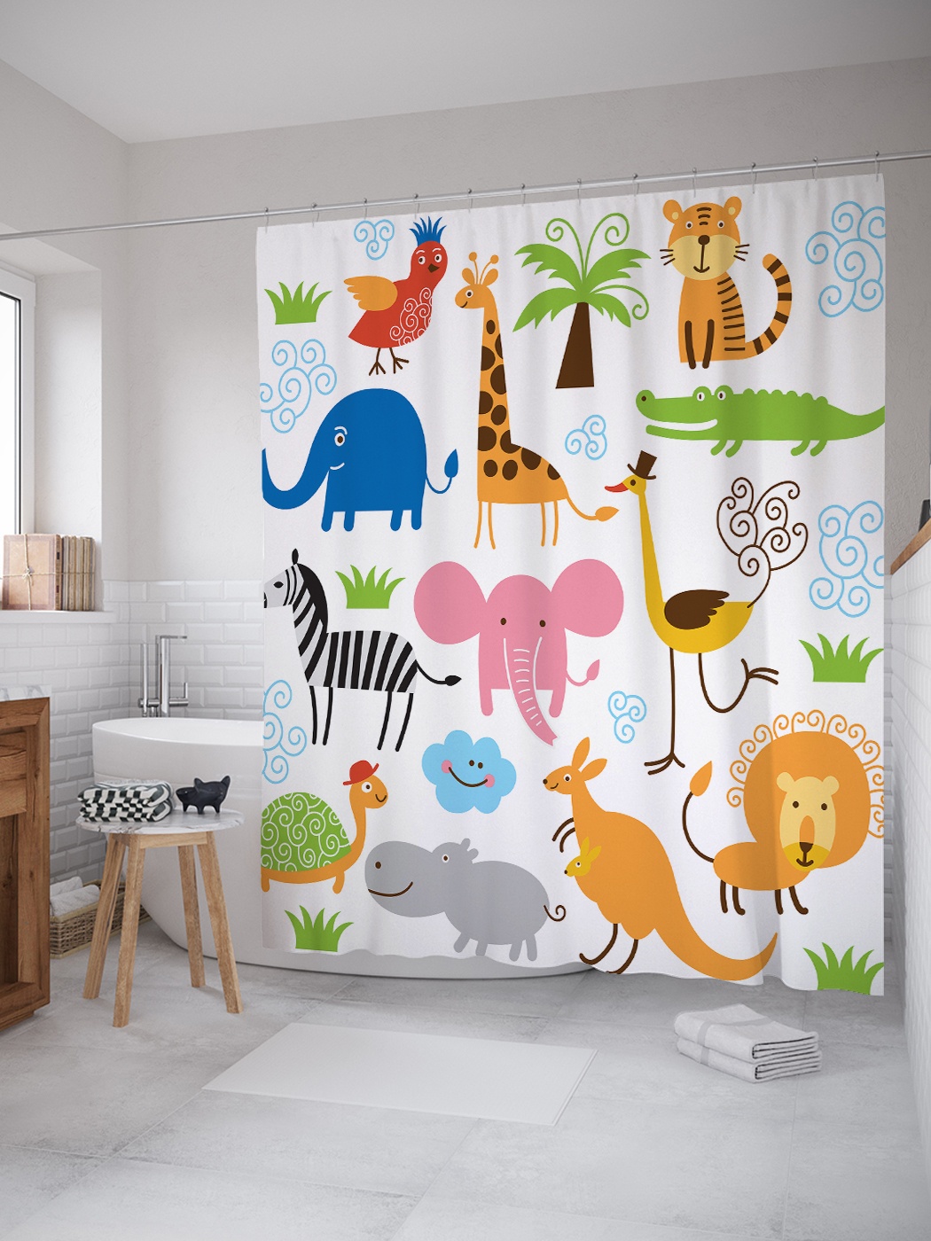 Штора для ванной тканевая JoyArty "Милые звери", 180х200, sc_25833, Желтый
Штора для ванной тканевая JoyArty "Милые звери", 180х200, sc_25833, Желтый