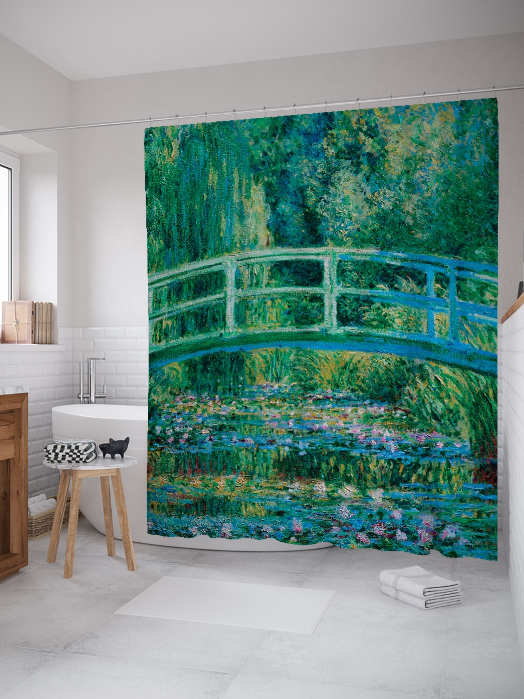 Штора (занавеска) для ванной «Пруд с кувшинками» из ткани, 180х200 см с крючками, Зеленый;синий
Штора (занавеска) для ванной «Пруд с кувшинками» из ткани, 180х200 см с крючками, Зеленый;синий