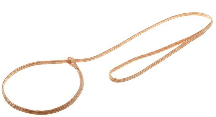 Поводок-затяжка для собак ZooOne с петлёй (лента-чулок), бежевый, 5 мм x 70 см, 74-2336
Поводок-затяжка для собак ZooOne с петлёй (лента-чулок), бежевый, 5 мм x 70 см, 74-2336