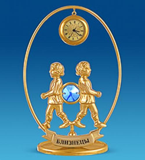 Фигурка с часами crystal temptations, Знак Зодиака, Близнецы, Юнион, 13 см, Золотистый
Фигурка с часами crystal temptations, Знак Зодиака, Близнецы, Юнион, 13 см, Золотистый