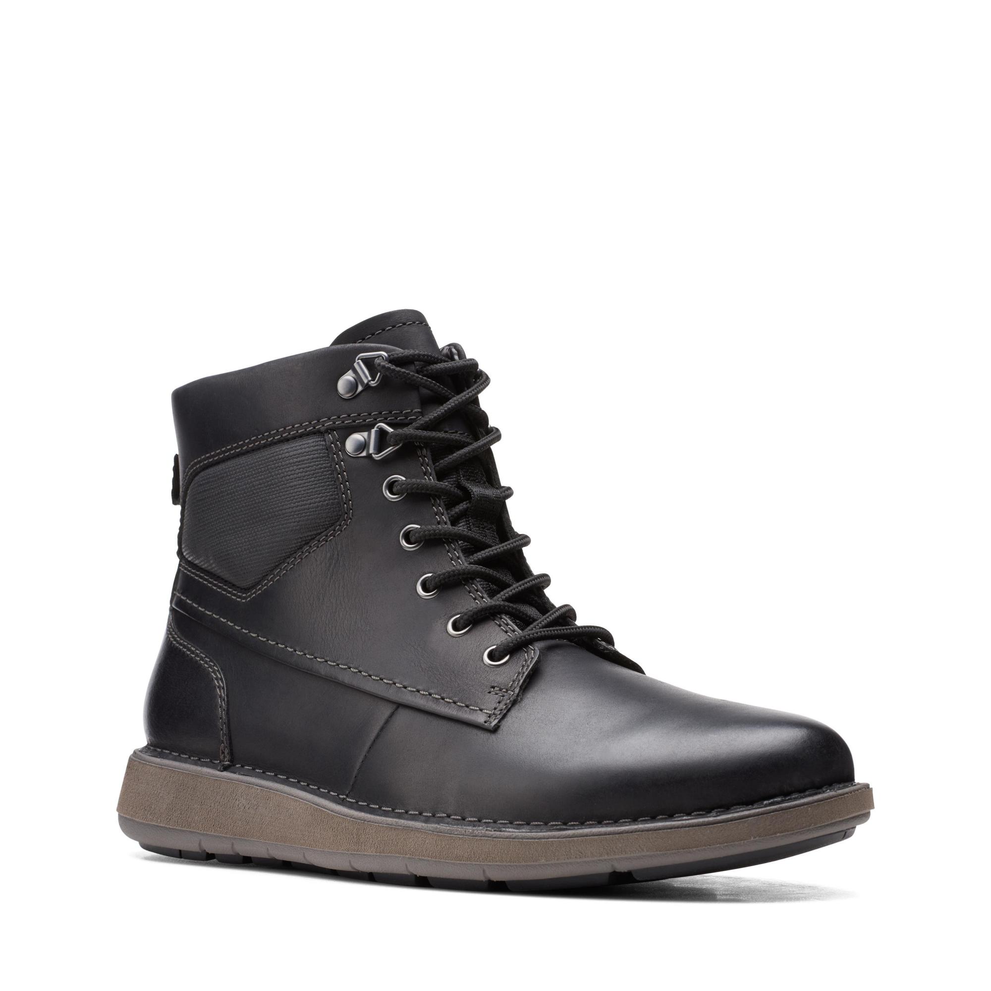 фото Ботинки мужские clarks un larvikpeak2 26154964 черные 44.5 eu
