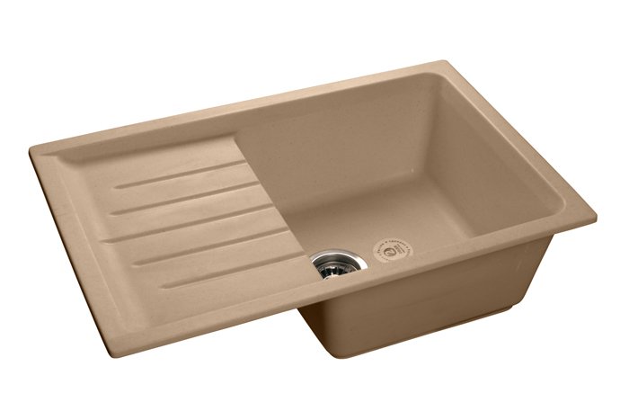 Мойка для кухни мраморная GranFest Practic P-760 L топаз, Бежевый, Practic GF-P-760 L
Мойка для кухни мраморная GranFest Practic P-760 L топаз, Бежевый, Practic GF-P-760 L