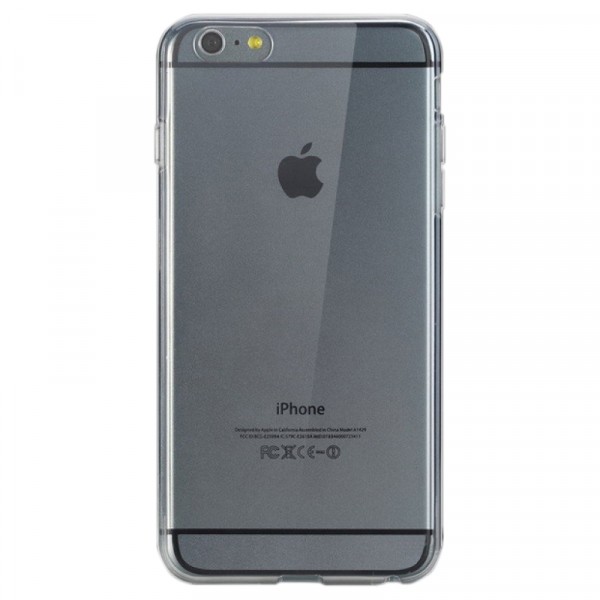 фото Чехол rock slim jacket для apple iphone 6/6s plus transparent black