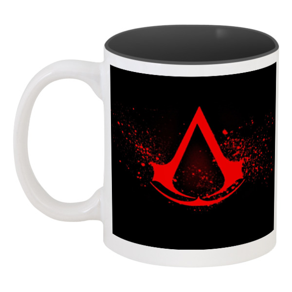 фото Кружка printio цветная внутри assassin's creed
