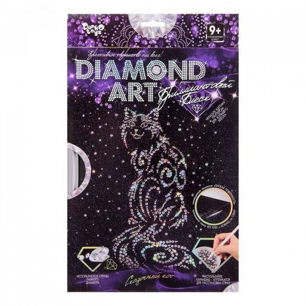 Алмазная мозаика на подрамнике Dimond Art - Сказочный кот Данко Тойс / Danko Toys
Алмазная мозаика на подрамнике Dimond Art - Сказочный кот Данко Тойс / Danko Toys