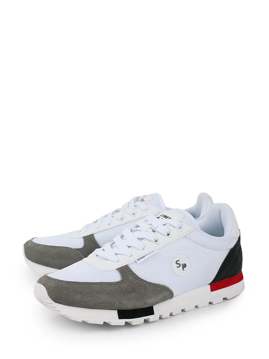 фото Кроссовки мужские street player bsl 20-1021 белые 42 ru