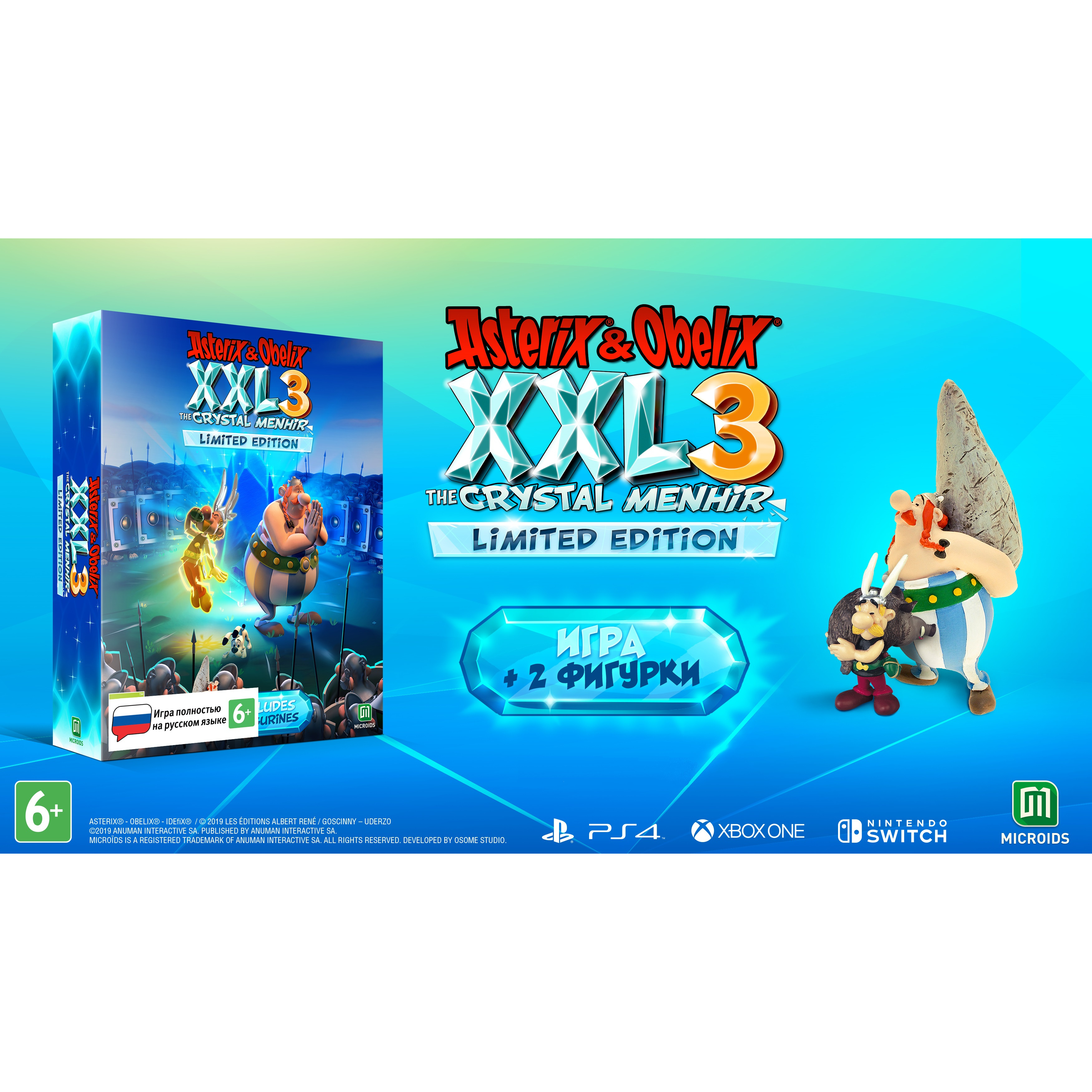 Игра Asterix and Obelix XXL3: The Crystal Menhir. Limited Edition для Nintendo Switch, Asterix and Obelix XXL3 The Crystal Menhir Limited Edition
Игра Asterix and Obelix XXL3: The Crystal Menhir. Limited Edition для Nintendo Switch, Asterix and Obelix XXL3 The Crystal Menhir Limited Edition