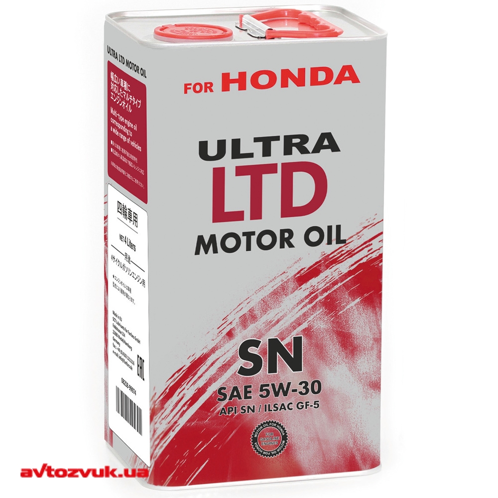 фото Моторное масло fanfaro honda 5w30 4 л