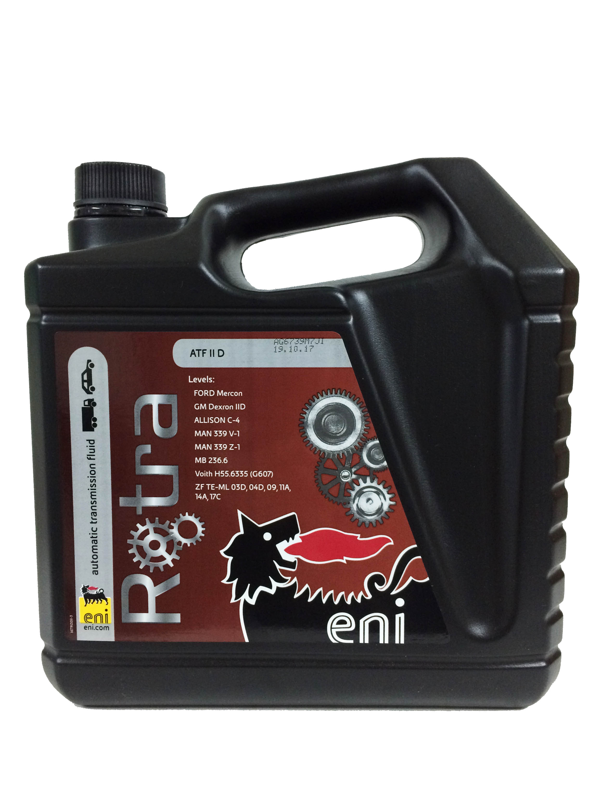 фото Трансмиссионное масло eni rotra atf ii d 4л