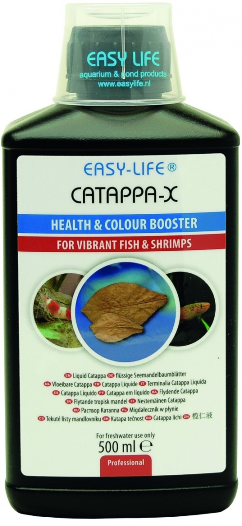 Кондиционер для очистки воды в аквариуме с листьями катаппы EASY LIFE Catappa-X, 500мл, Catappa-X
Кондиционер для очистки воды в аквариуме с листьями катаппы EASY LIFE Catappa-X, 500мл, Catappa-X