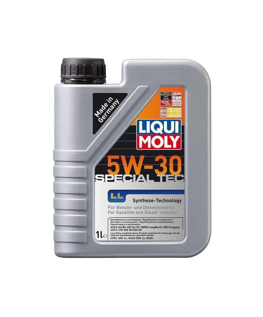 фото Моторное масло liqui moly ll special tec 5w30 1 л