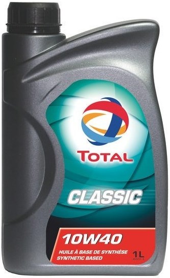 фото Total 166215 моторное масло полусинтетика classic 10w40 1l