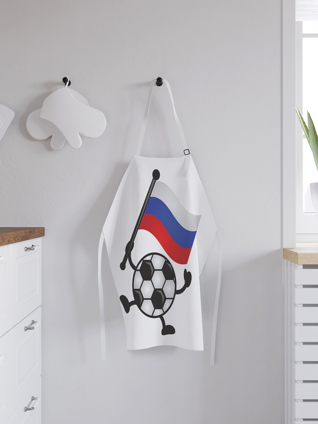 Фартук кухонный регулируемый "Российский футбол", универсальный размер, Синий;красный;черный
Фартук кухонный регулируемый "Российский футбол", универсальный размер, Синий;красный;черный