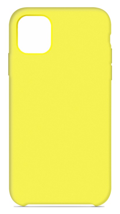 фото Чехол no name для iphone 11 pro max (yellow) nobrand