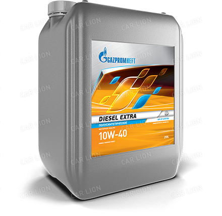 фото Масло дизельное diesel extra cf-4/cf/sg 10w40 п/синт.17.88кг/20л gazpromneft