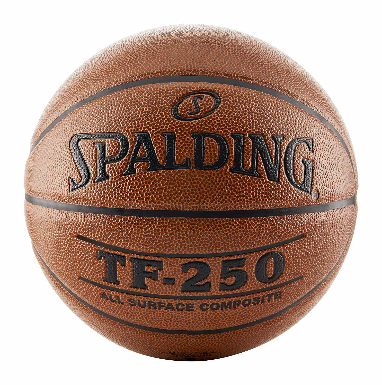 фото Баскетбольный мяч tf-250, размер 5, композит (74-537z) spalding