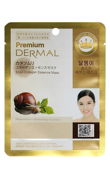 фото Маска dermal premium с муцином улитки 25 г