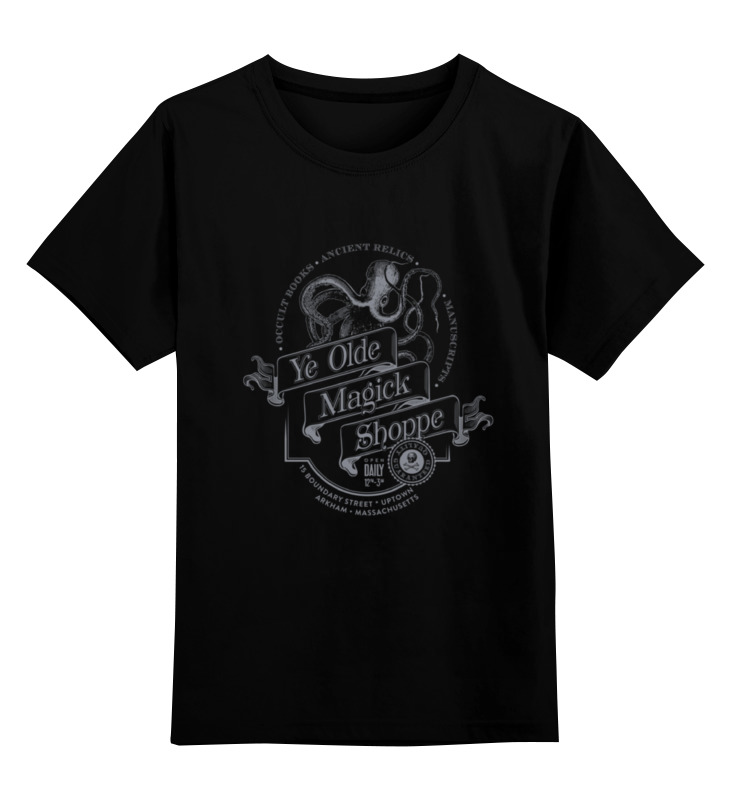 Детская футболка Printio Ye olde magick shoppe в мистически-черном цв.черный р.140, 0000000757721
Детская футболка Printio Ye olde magick shoppe в мистически-черном цв.черный р.140, 0000000757721