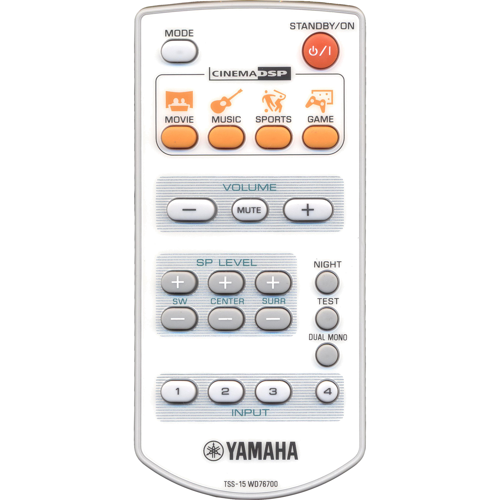 фото Пульт ду yamaha ss-15 wd76700 white