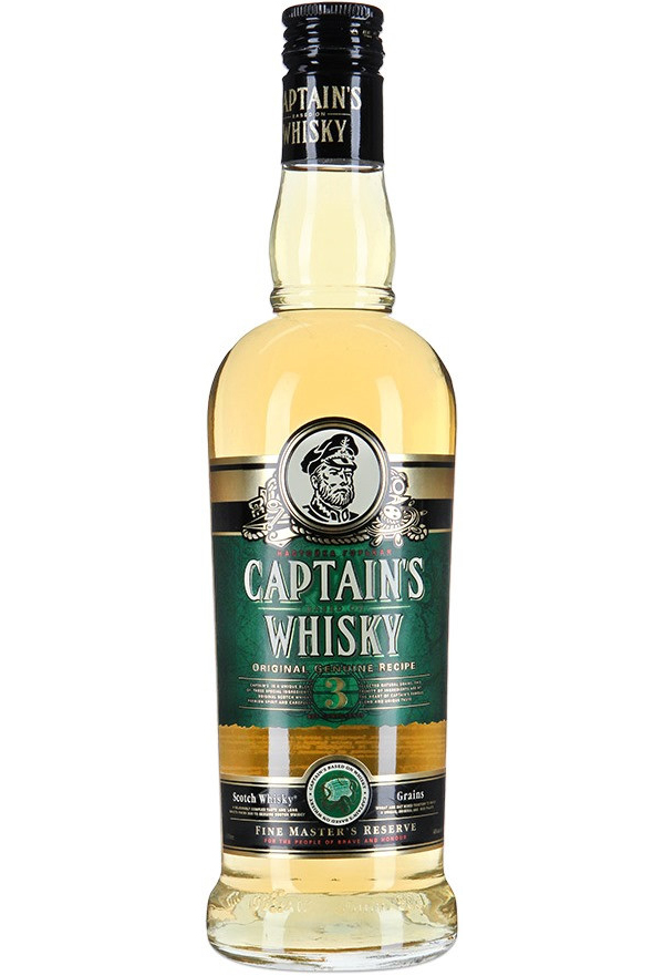 фото Настойка капит на основе виски 40% 0,1ст captain's