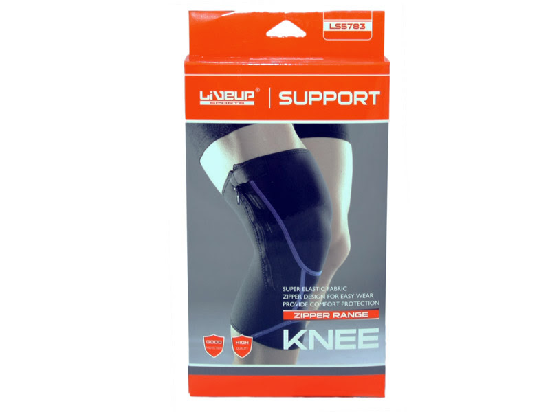 фото Суппорт liveup knee support черный 50 см