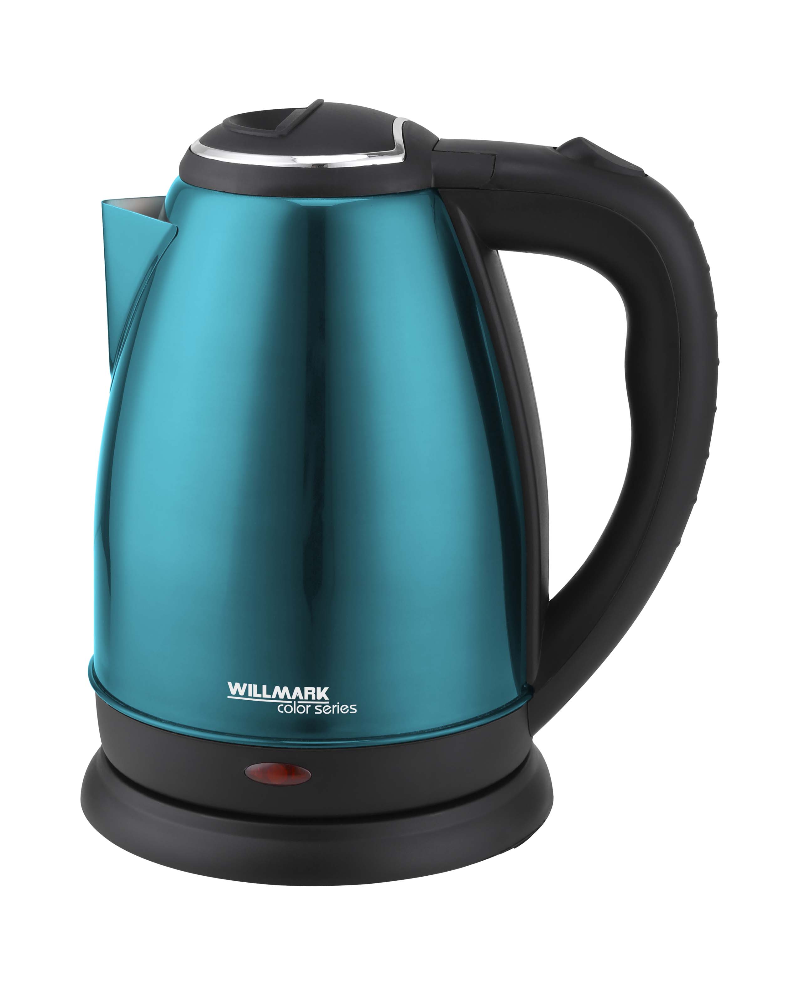 фото Чайник электрический willmark wek-1808ss dark green