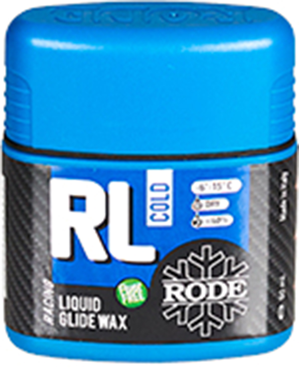 фото Безфтористый парафин rode 2019-20 racing liquid cold -6c°... -15c° / 80 мл