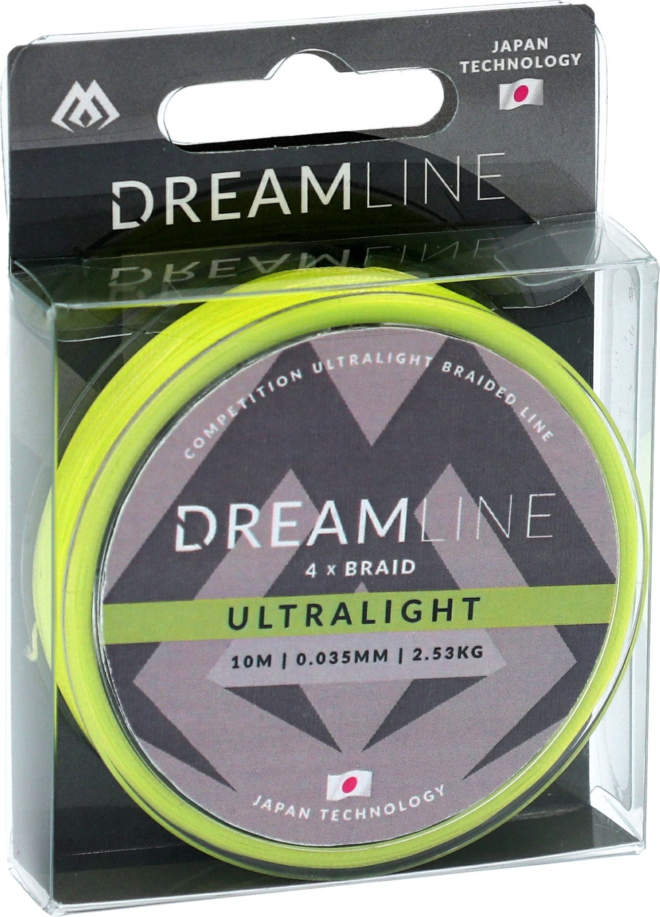 Леска плетеная Mikado Dreamline Ultralight 0,05 мм, 10 м, 3,87 кг, fluo, Зеленый, Dreamline Ultralight
Леска плетеная Mikado Dreamline Ultralight 0,05 мм, 10 м, 3,87 кг, fluo, Зеленый, Dreamline Ultralight