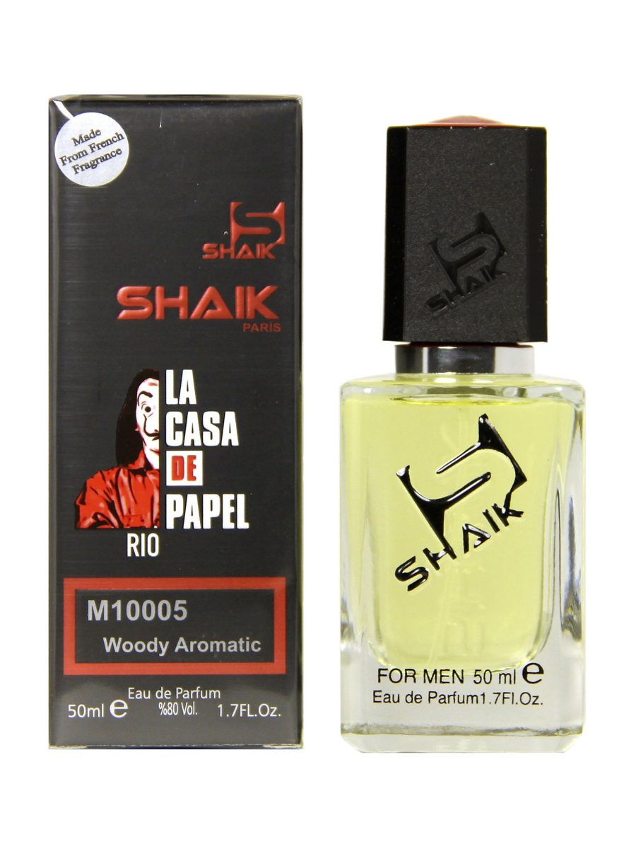 Парфюмерная вода SHAIK 10005 La Casa De Papel Rio 50 мл., №10005 La Casa De Papel Rio Man, 50 мл
Парфюмерная вода SHAIK 10005 La Casa De Papel Rio 50 мл., №10005 La Casa De Papel Rio Man, 50 мл