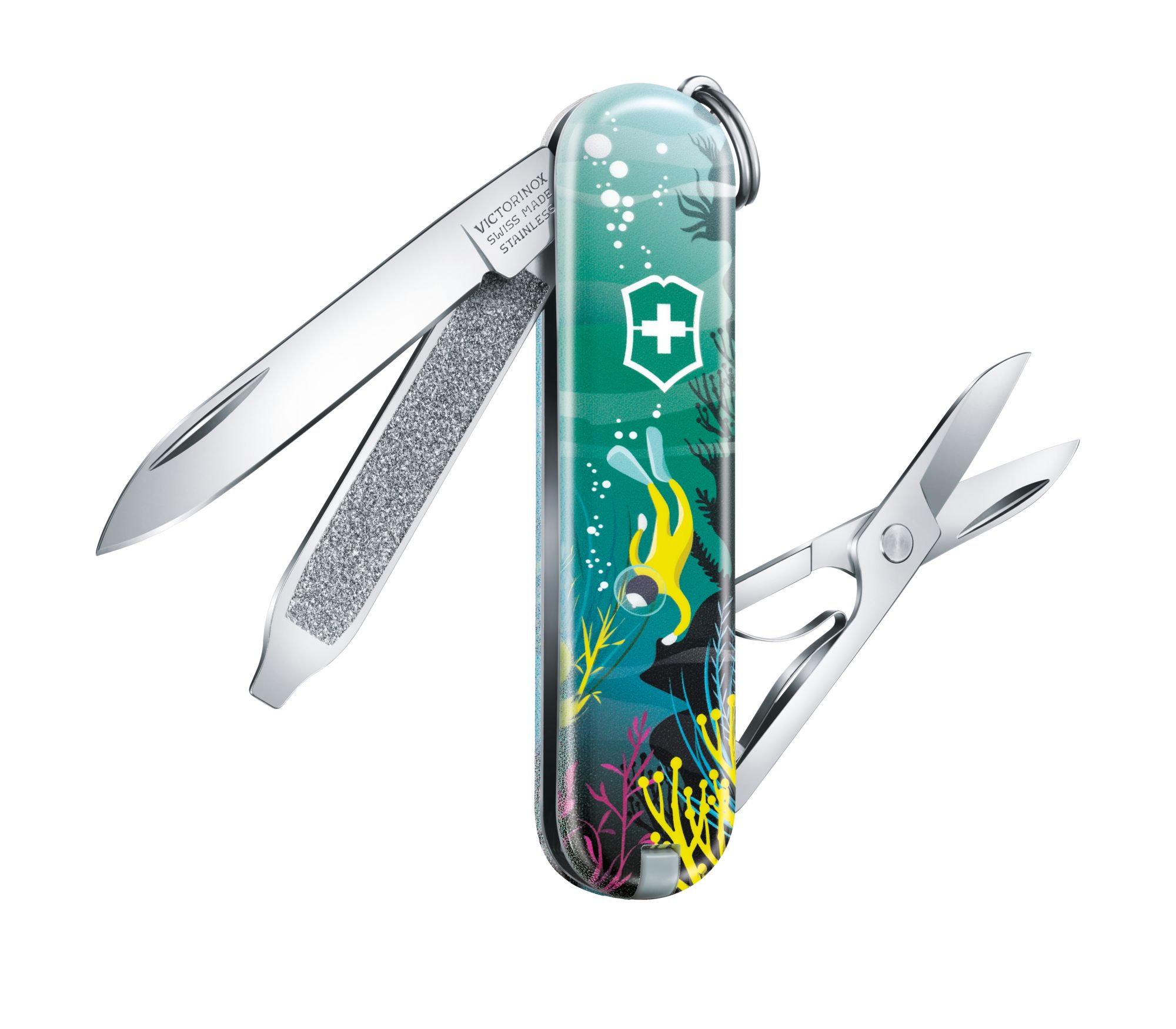 фото Нож брелок victorinox 0.6223.l2006 deep dive
