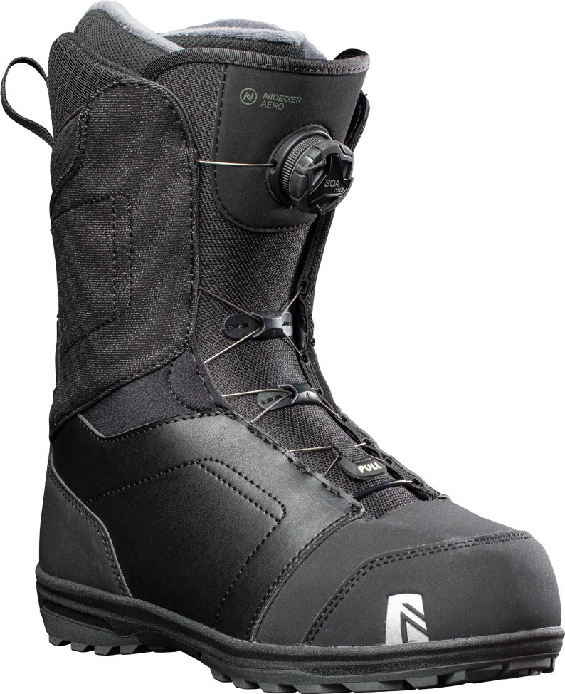 фото Ботинки для сноуборда nidecker aero 2021, black, 30