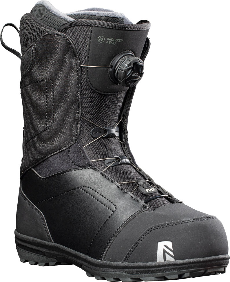 фото Ботинки для сноуборда nidecker aero 2021, black, 26.5