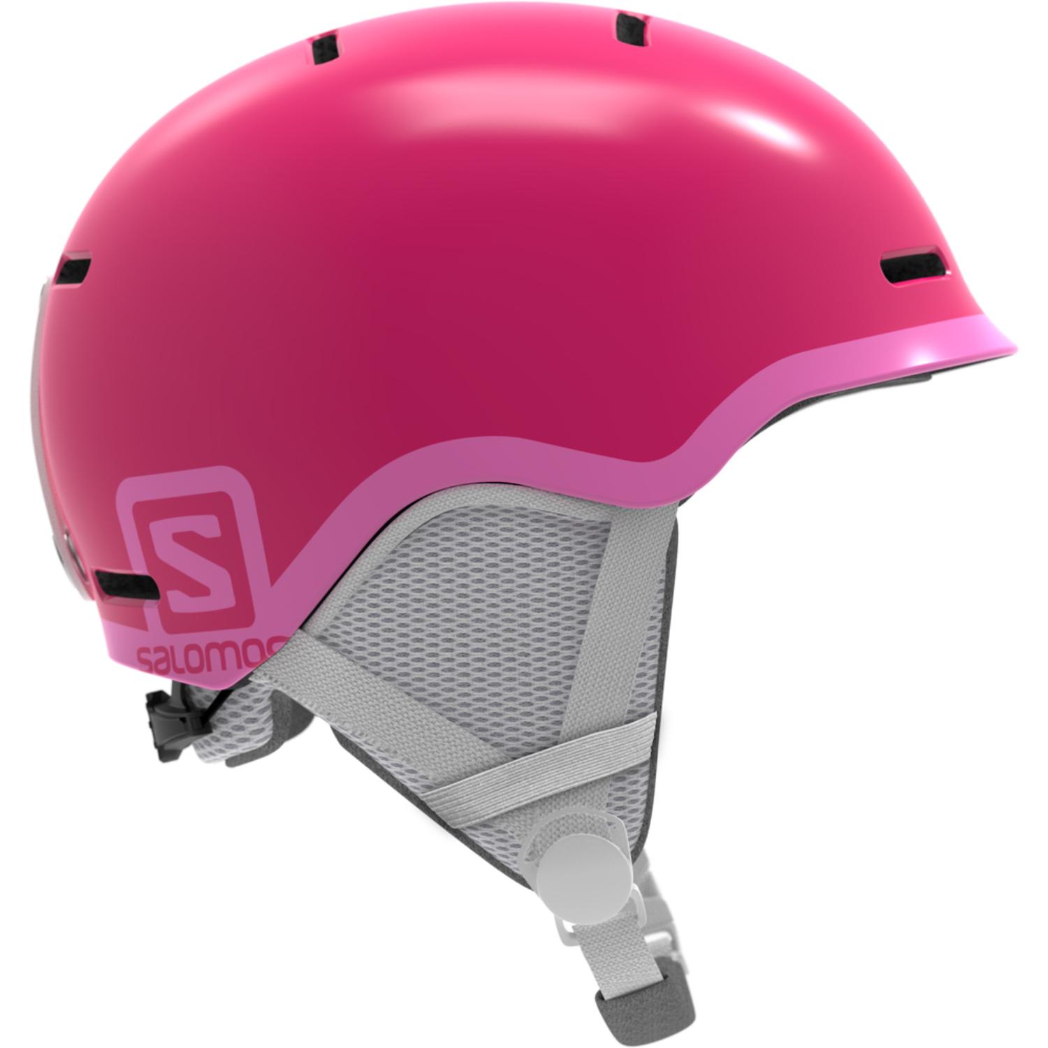 фото Горнолыжный шлем salomon grom 2020, glossy/pink, m