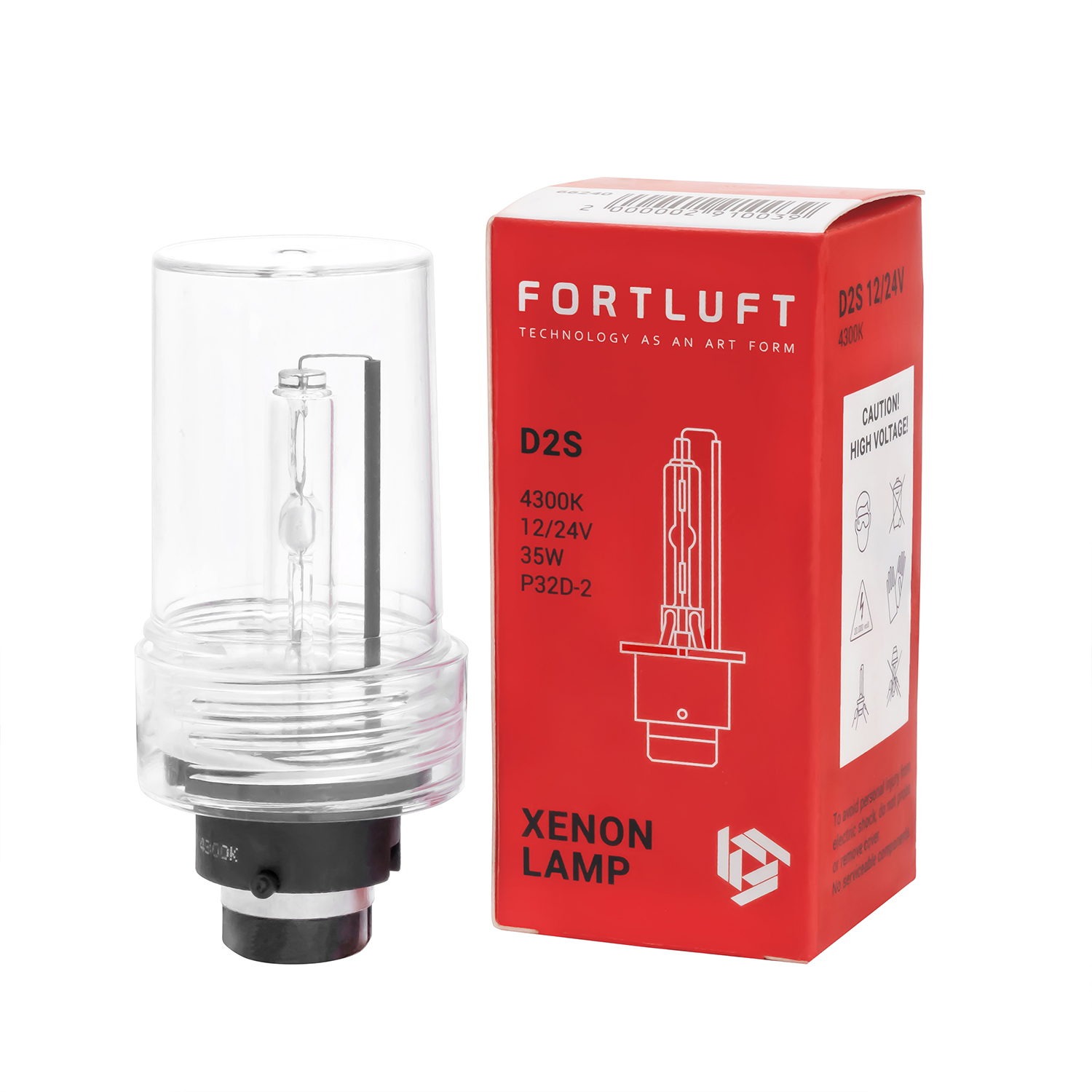 фото Ксеноновая лампа fortluft d2s 4300k 66240