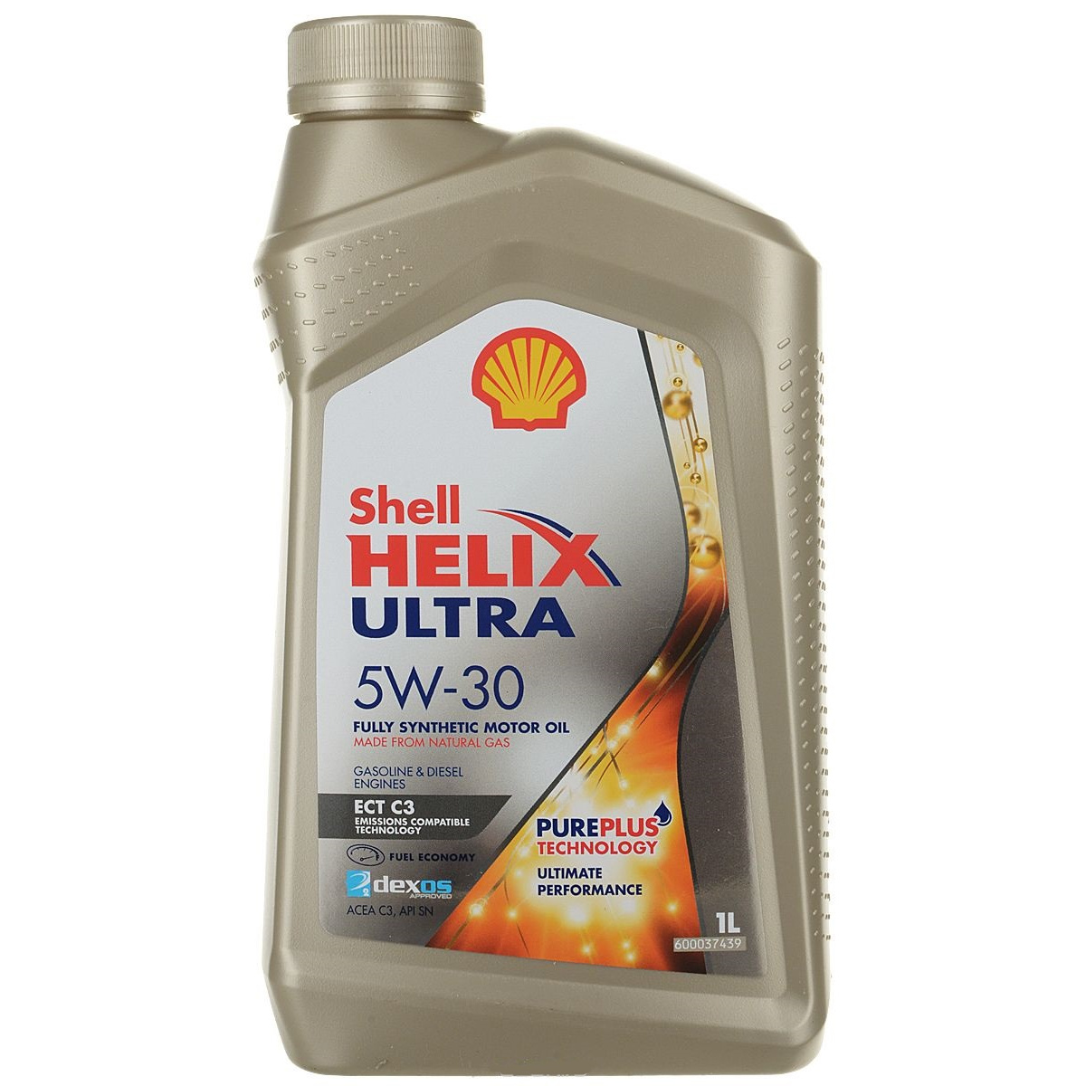фото Моторное масло shell helix ultra ect sae 5w-30 c3 1л
