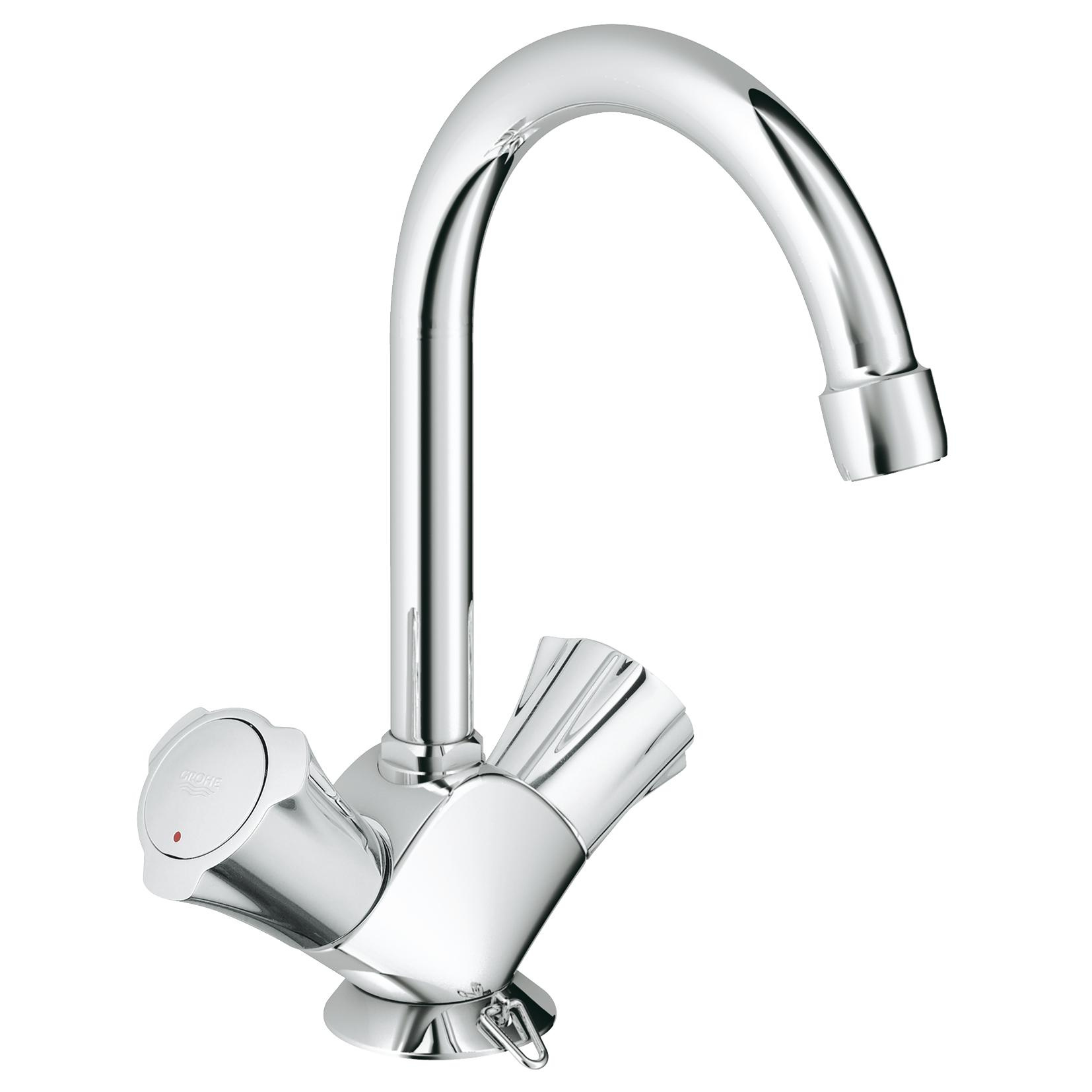 фото Смеситель для раковины grohe costa l 21374001 хром