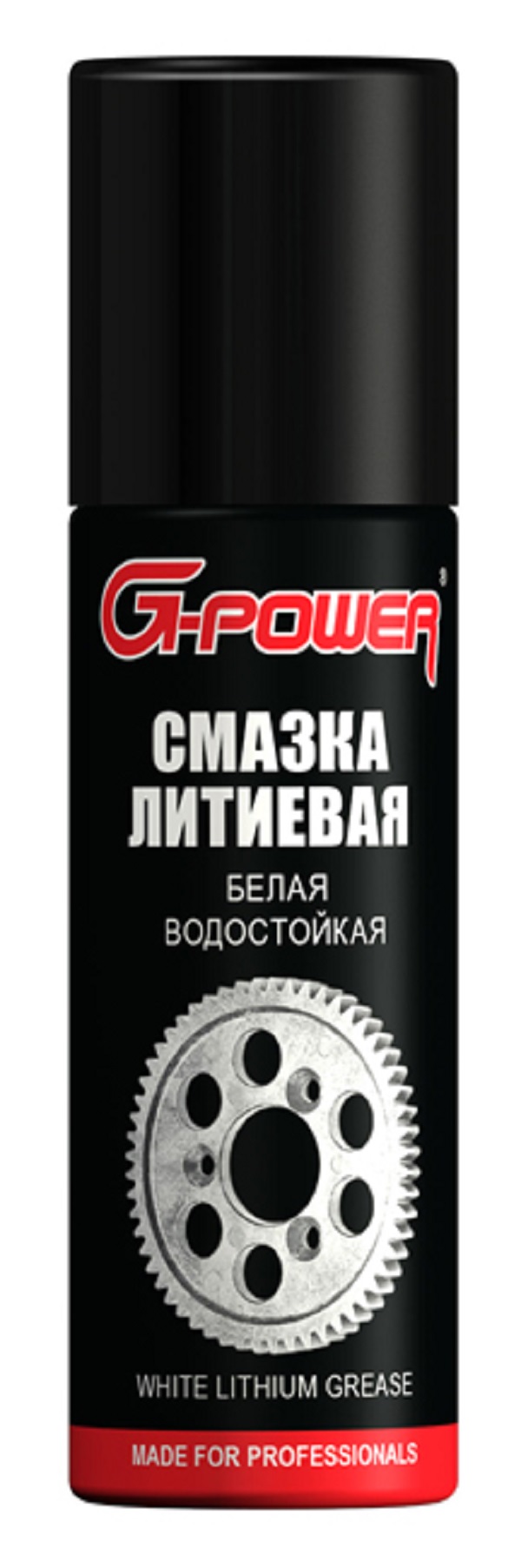 фото Смазка литиевая с тефлоном g-power gp-524 белая 90 мл аэрозоль