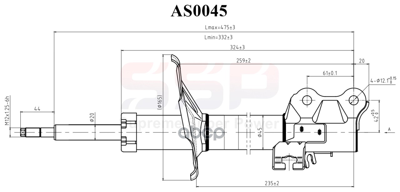 Стойка Амортизационная Ssp 333311 54303-Wd286 Nissan Sunny, Bluebird N16, G10 00- Fl SSP а
Стойка Амортизационная Ssp 333311 54303-Wd286 Nissan Sunny, Bluebird N16, G10 00- Fl SSP а
