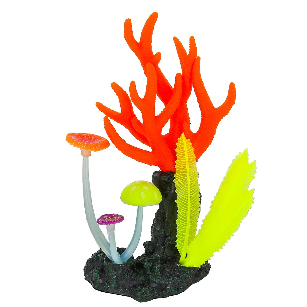 Искусственный коралл Gloxy Морские кораллы, флуоресцентный, розовый, 14х6.5х21 см, Морские кораллы
Искусственный коралл Gloxy Морские кораллы, флуоресцентный, розовый, 14х6.5х21 см, Морские кораллы